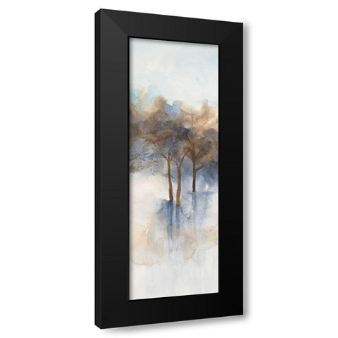 Misty Forest 3 Black Modern Wood Framed Art Print by Charest, Doris