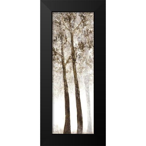 Wooded Grove 2 Black Modern Wood Framed Art Print by Charest, Doris