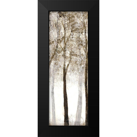 Wooded Grove 3 Black Modern Wood Framed Art Print by Charest, Doris