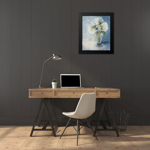 Austere Arrangement Black Modern Wood Framed Art Print by Charest, Doris