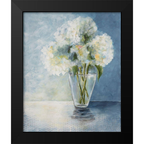 Austere Arrangement Black Modern Wood Framed Art Print by Charest, Doris