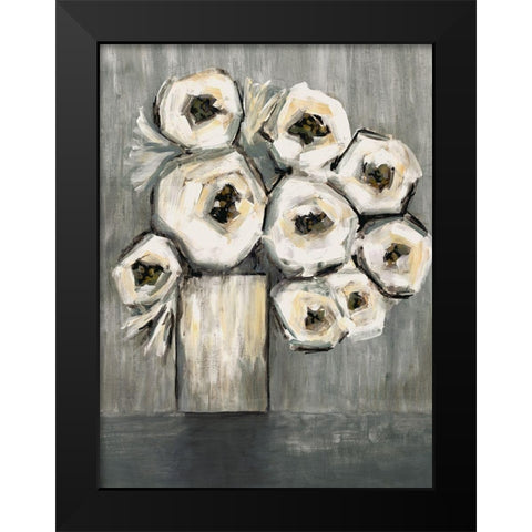 Still Life Black Modern Wood Framed Art Print by Charest, Doris
