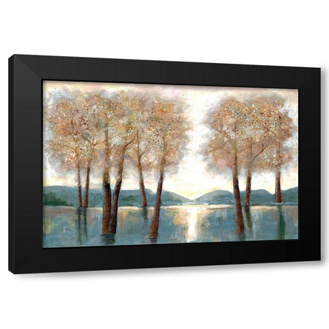Approaching Autumn 1 Black Modern Wood Framed Art Print by Charest, Doris