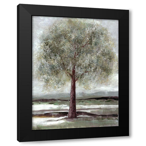 Twilight Of Spring 1 Black Modern Wood Framed Art Print with Double Matting by Charest, Doris