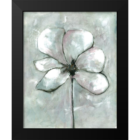 Vapor Bloom 1 Black Modern Wood Framed Art Print by Charest, Doris