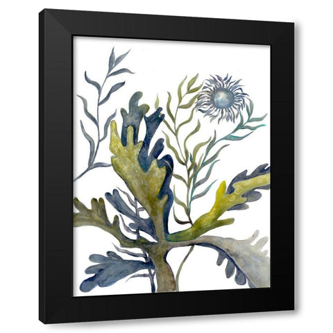 Underwater Spectacle 2 Black Modern Wood Framed Art Print by Charest, Doris