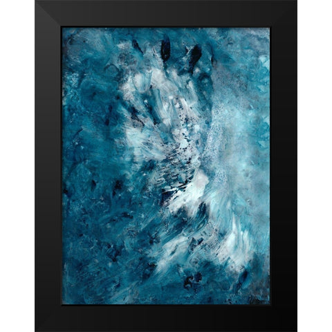 Ocean Depths Black Modern Wood Framed Art Print by Charest, Doris