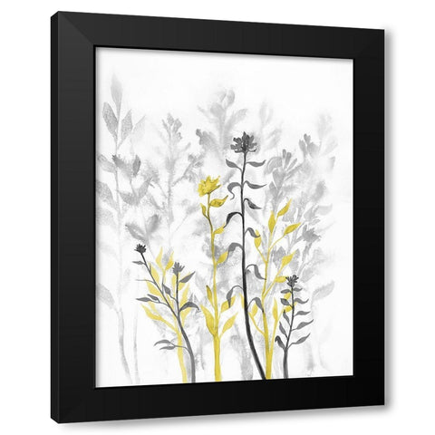 Illuminating Growth 1 Black Modern Wood Framed Art Print by Charest, Doris