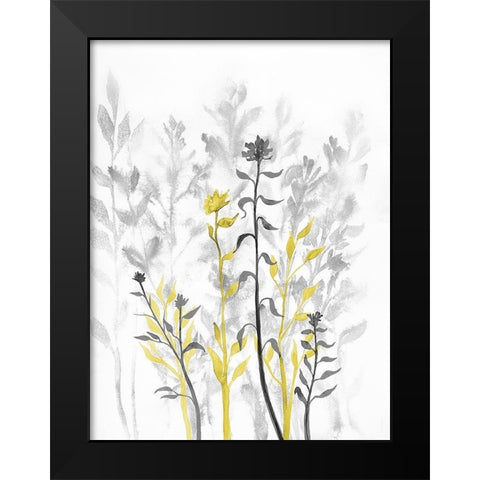 Illuminating Growth 1 Black Modern Wood Framed Art Print by Charest, Doris