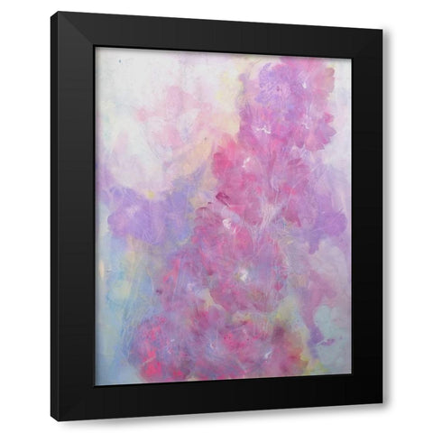 Vibrant Release 1 Black Modern Wood Framed Art Print with Double Matting by Charest, Doris