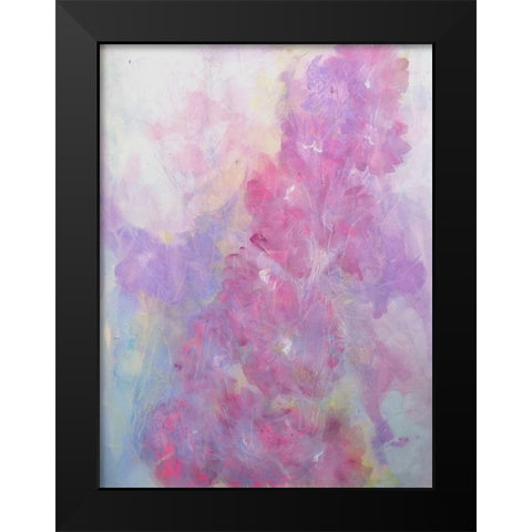 Vibrant Release 1 Black Modern Wood Framed Art Print by Charest, Doris