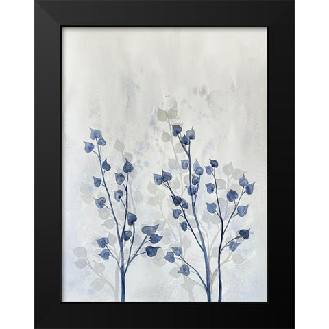 Sprouting Joy 1 Black Modern Wood Framed Art Print by Charest, Doris