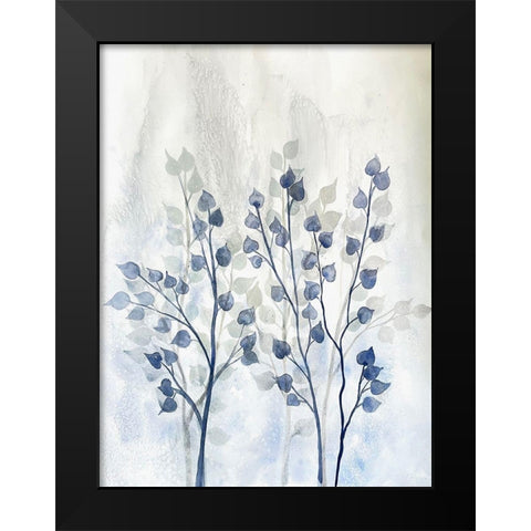 Sprouting Joy 2 Black Modern Wood Framed Art Print by Charest, Doris