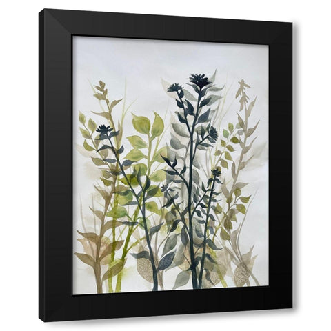 Reaching Heights 1 Black Modern Wood Framed Art Print by Charest, Doris