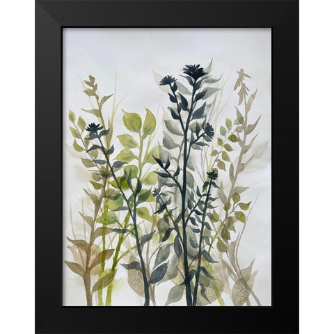 Reaching Heights 1 Black Modern Wood Framed Art Print by Charest, Doris