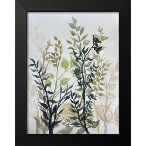 Reaching Heights 2 Black Modern Wood Framed Art Print by Charest, Doris
