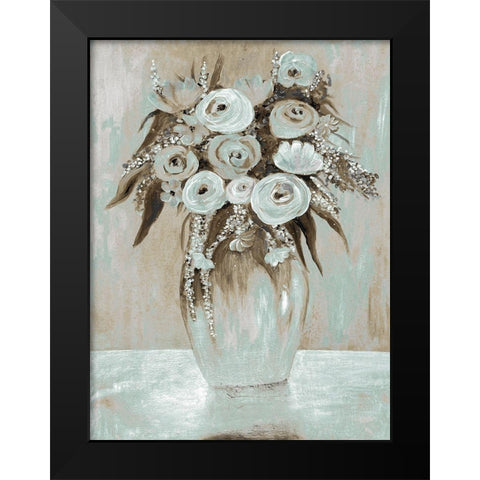 Waiting Beauty 2 Black Modern Wood Framed Art Print by Charest, Doris