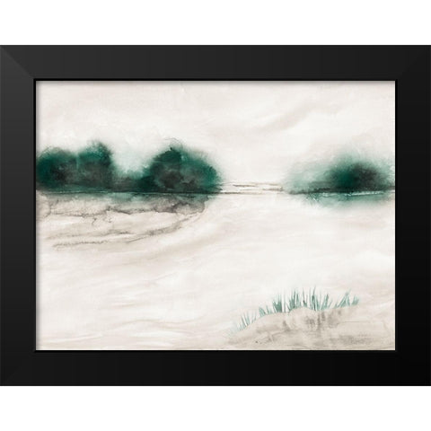 Spring Storms 1 Black Modern Wood Framed Art Print by Charest, Doris