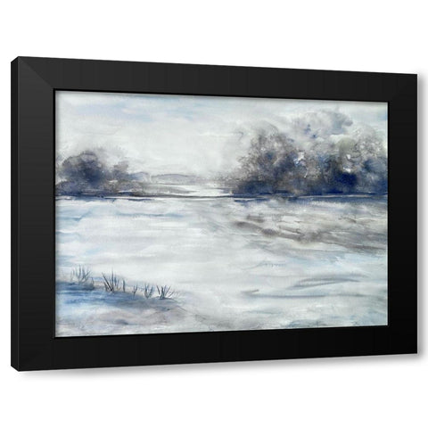 Morning Storms 2 Black Modern Wood Framed Art Print by Charest, Doris