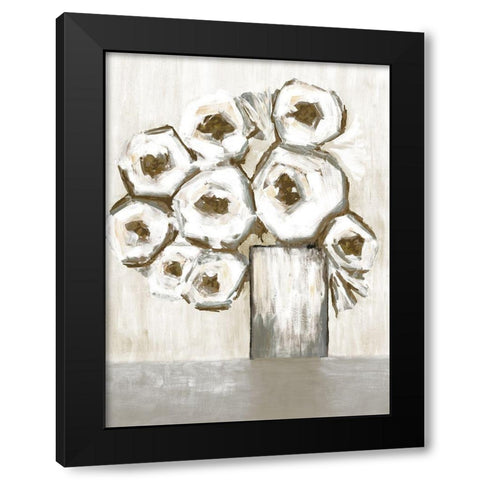 Brilliant Still Life Black Modern Wood Framed Art Print with Double Matting by Charest, Doris