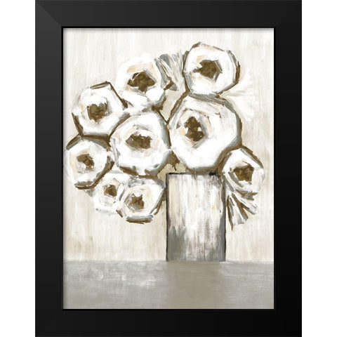 Brilliant Still Life Black Modern Wood Framed Art Print by Charest, Doris