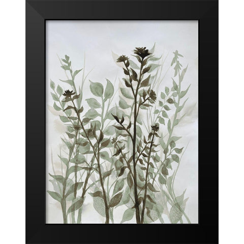 Rustic Heights 1 Black Modern Wood Framed Art Print by Charest, Doris