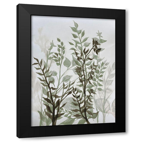 Rustic Heights 2 Black Modern Wood Framed Art Print with Double Matting by Charest, Doris