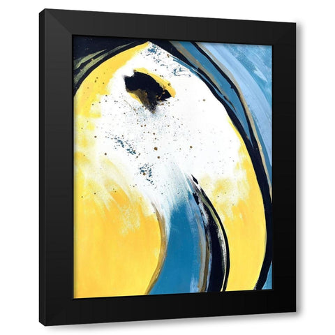 Absentminded Emotion 2 Black Modern Wood Framed Art Print by Charest, Doris