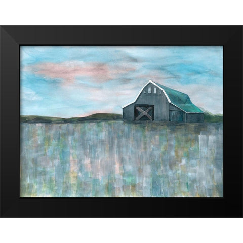 Farmland Beauty 3 Black Modern Wood Framed Art Print by Charest, Doris