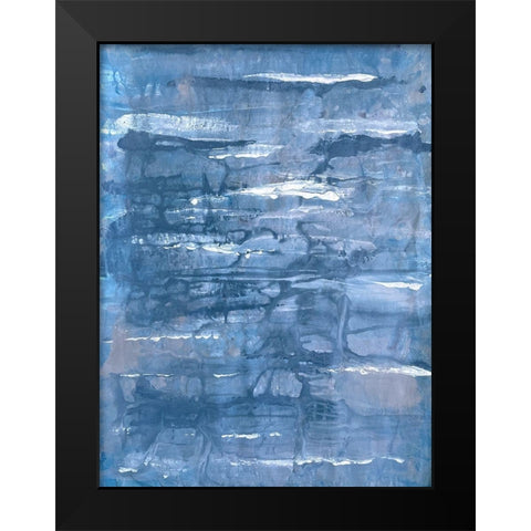 Frantic Significance 1 Black Modern Wood Framed Art Print by Charest, Doris