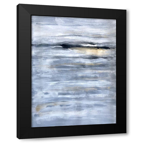 Kinetic Life 1 Black Modern Wood Framed Art Print by Charest, Doris