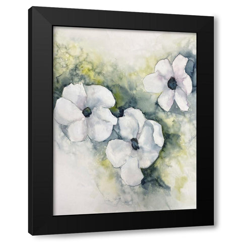 Deceiving Innocense 2 Black Modern Wood Framed Art Print with Double Matting by Charest, Doris
