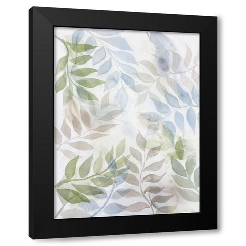 Momentary Creation 2 Black Modern Wood Framed Art Print with Double Matting by Charest, Doris