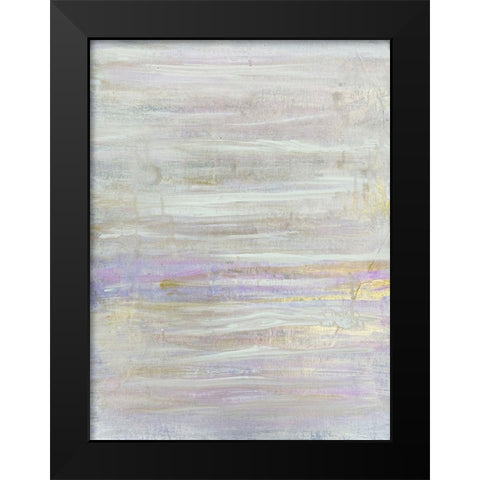 Soft Depths 1 Black Modern Wood Framed Art Print by Charest, Doris
