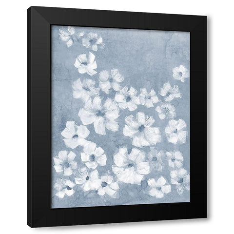 Flowing Dimension 1 Black Modern Wood Framed Art Print by Charest, Doris