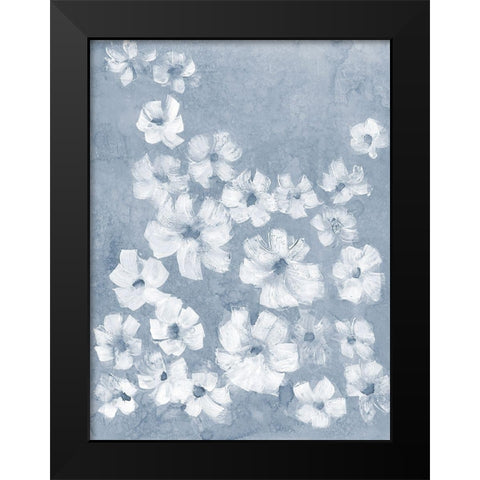 Flowing Dimension 1 Black Modern Wood Framed Art Print by Charest, Doris