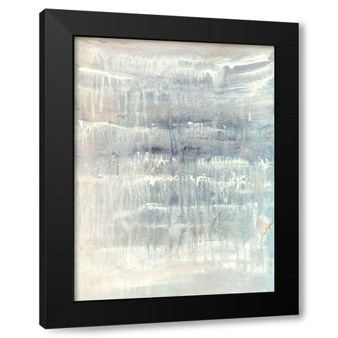 Fragment Sapce 1 Black Modern Wood Framed Art Print with Double Matting by Charest, Doris