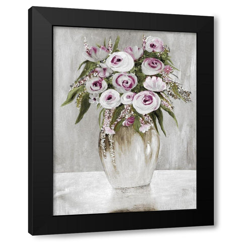 Painterly Beauty 1 Black Modern Wood Framed Art Print by Charest, Doris