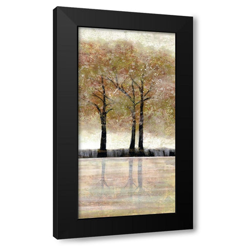 Serene Forest  3 Black Modern Wood Framed Art Print by Charest, Doris