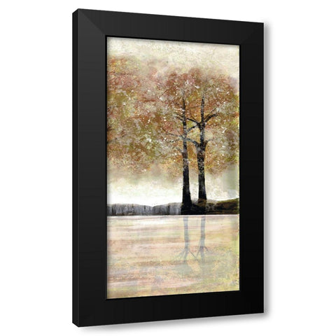 Serene Forest 2 Black Modern Wood Framed Art Print by Charest, Doris