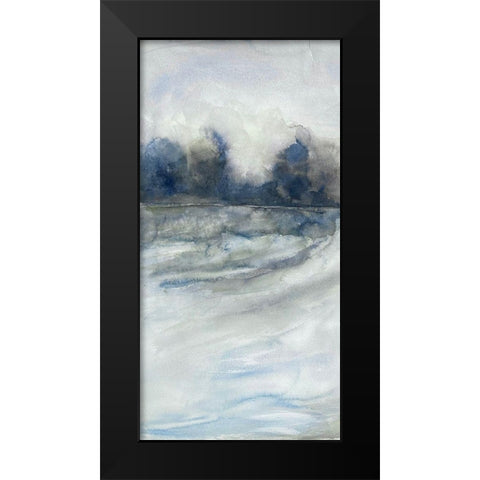 Morning Showers 2 Black Modern Wood Framed Art Print by Charest, Doris