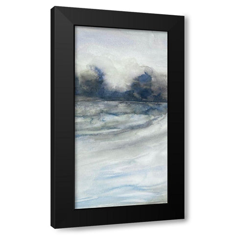 Gloomy Weather 1 Black Modern Wood Framed Art Print by Charest, Doris