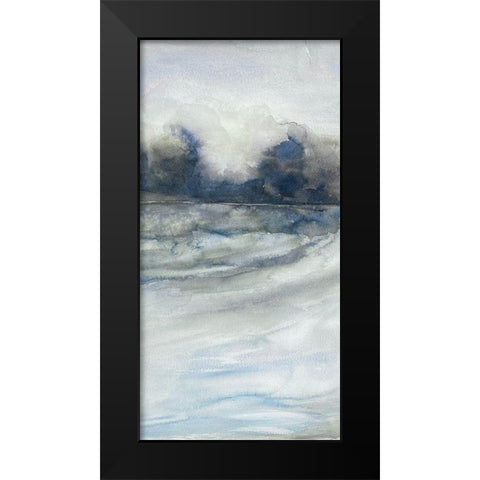 Gloomy Weather 1 Black Modern Wood Framed Art Print by Charest, Doris