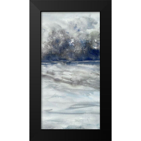 Gloomy Weather 2 Black Modern Wood Framed Art Print by Charest, Doris