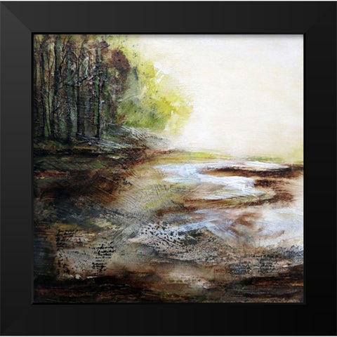 Early Spring 2020 Black Modern Wood Framed Art Print by Charest, Doris