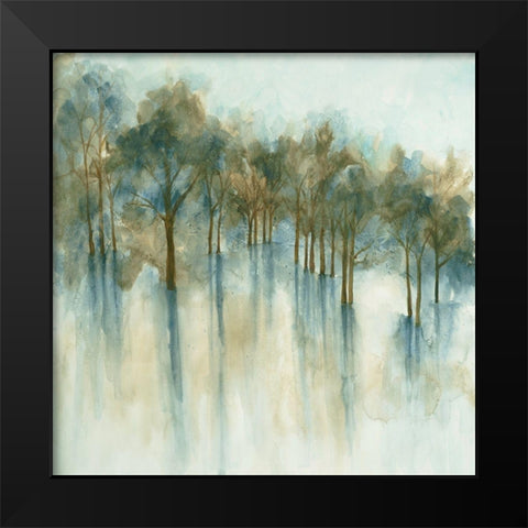 Forest Glen Black Modern Wood Framed Art Print by Charest, Doris