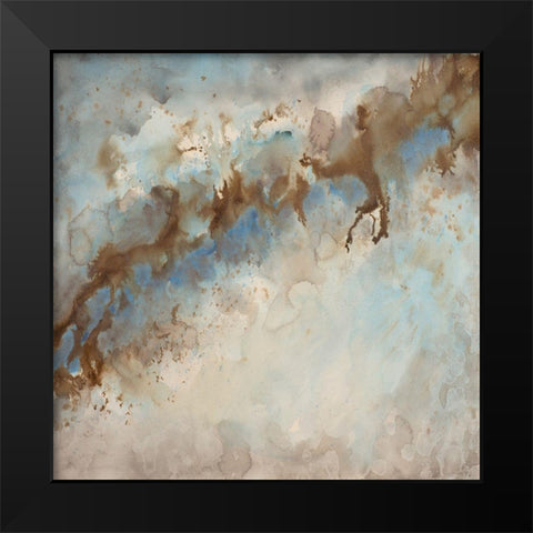 Emanation Black Modern Wood Framed Art Print by Charest, Doris