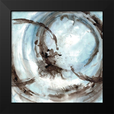 Perigee 1 Black Modern Wood Framed Art Print by Charest, Doris