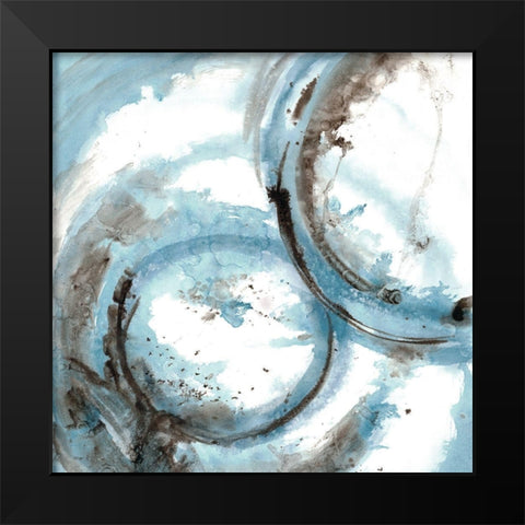 Perigee 2 Black Modern Wood Framed Art Print by Charest, Doris