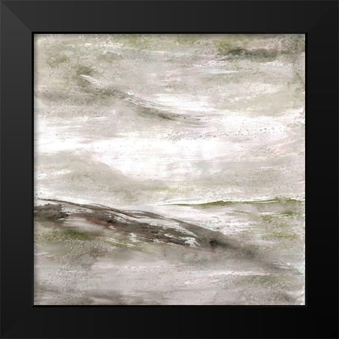 Vacant Apogee 2 Black Modern Wood Framed Art Print by Charest, Doris